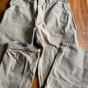 Men's Tan Carhartt Pants